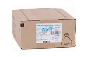 Isotone Kochsalzlösung (0,9% NaCl)